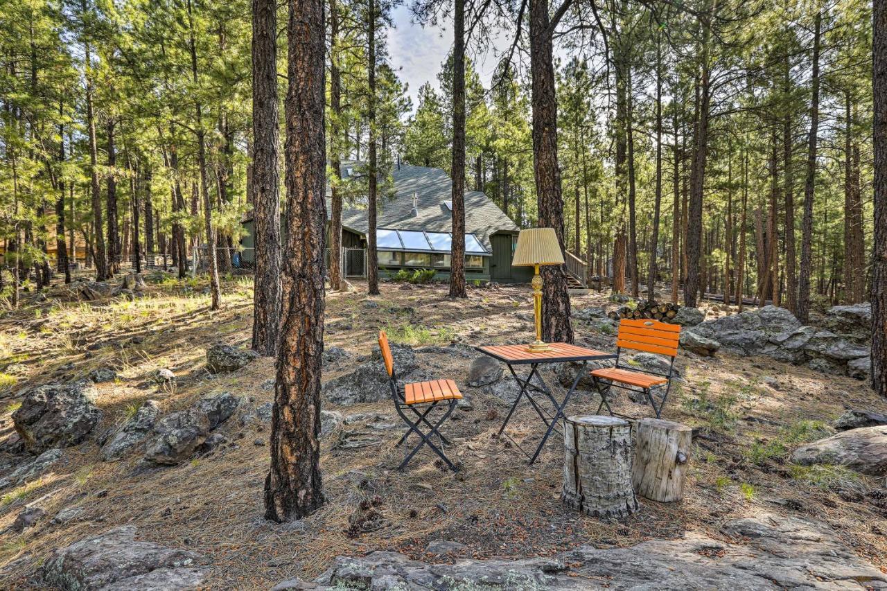 Woodsy Flagstaff Hideaway With Deck And Sunroom! Mountainaire Exterior foto